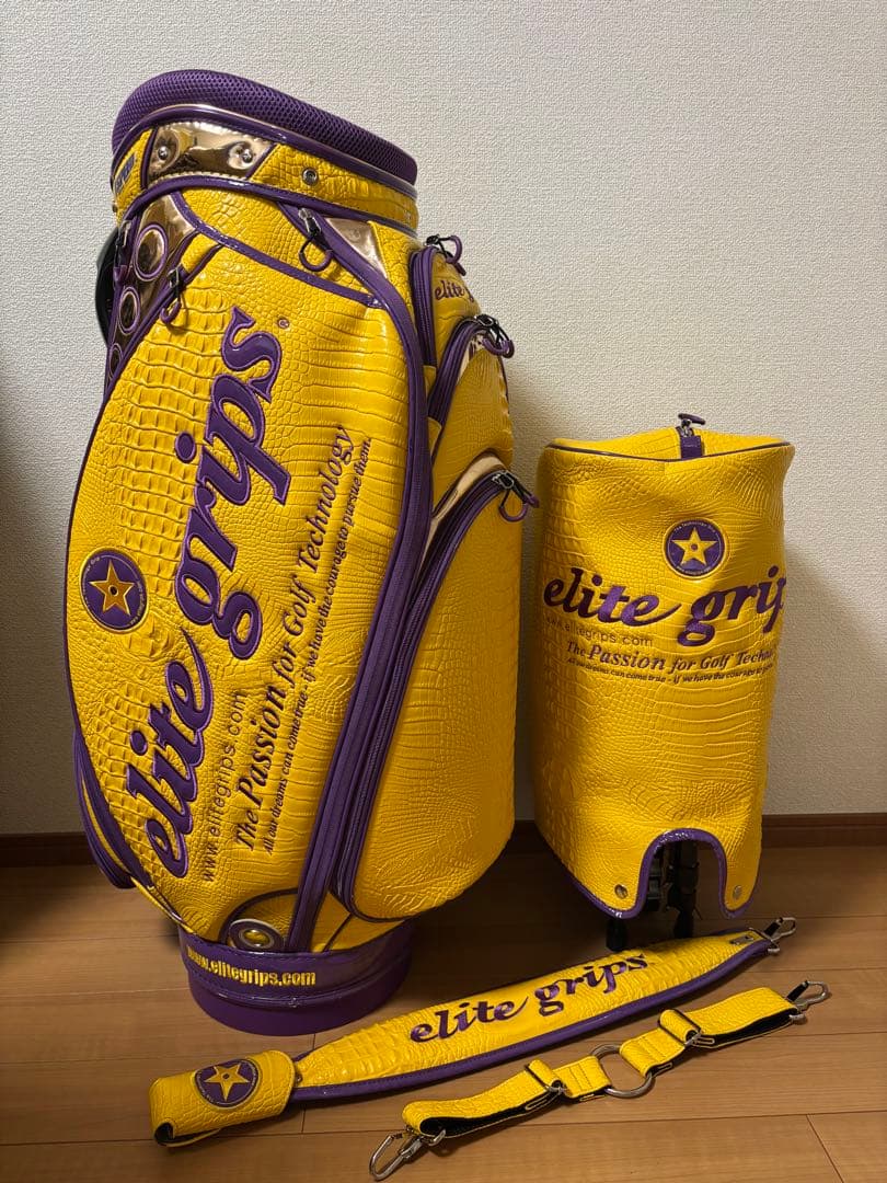 【限定200個】elitegrips エリートグリップ キャディバッグ 片山晋呉