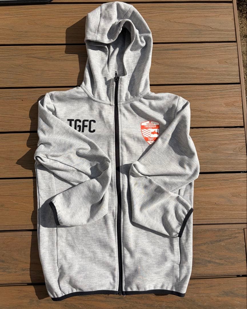 高川学園　サッカー　選手権記念スウェットセットアップ　M