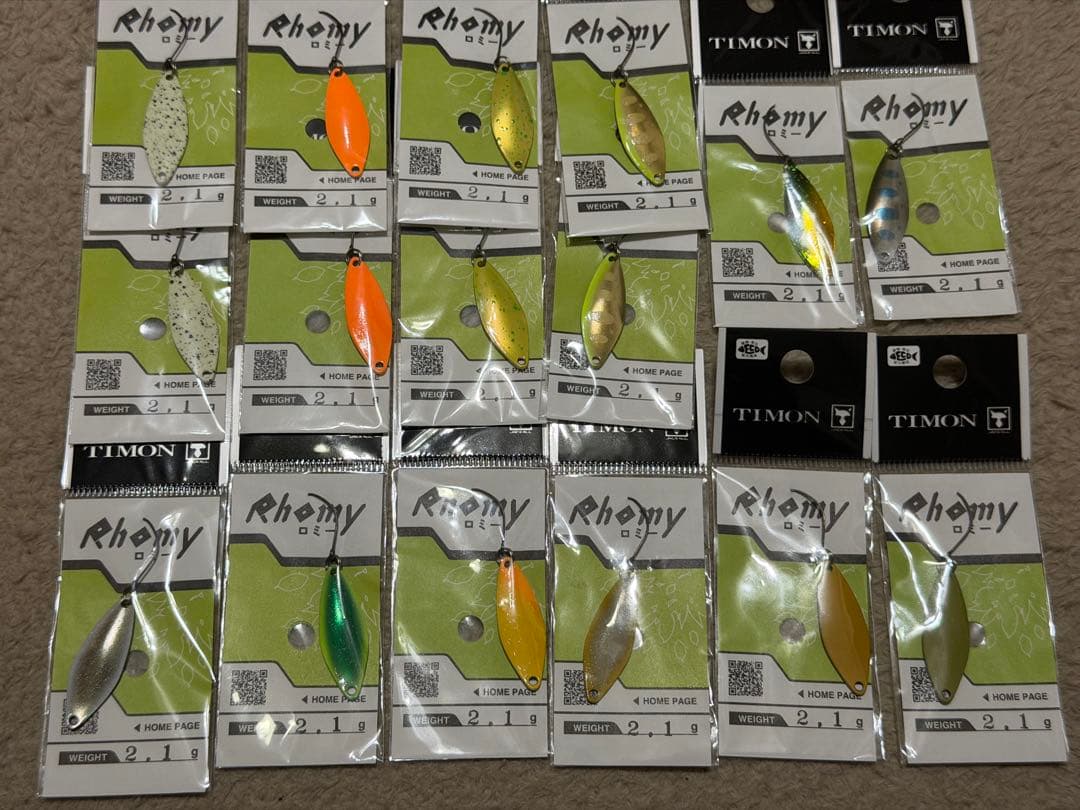 ティモン ロミー 2.1g 全色+α