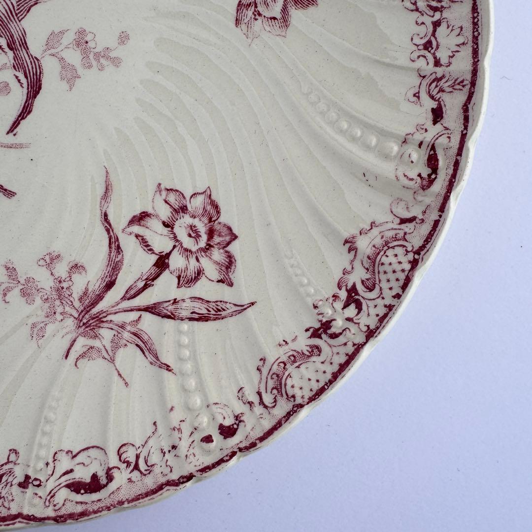 こ*マ様 フランスアンティーク　サルグミンヌ　Fontanges デザートプレー