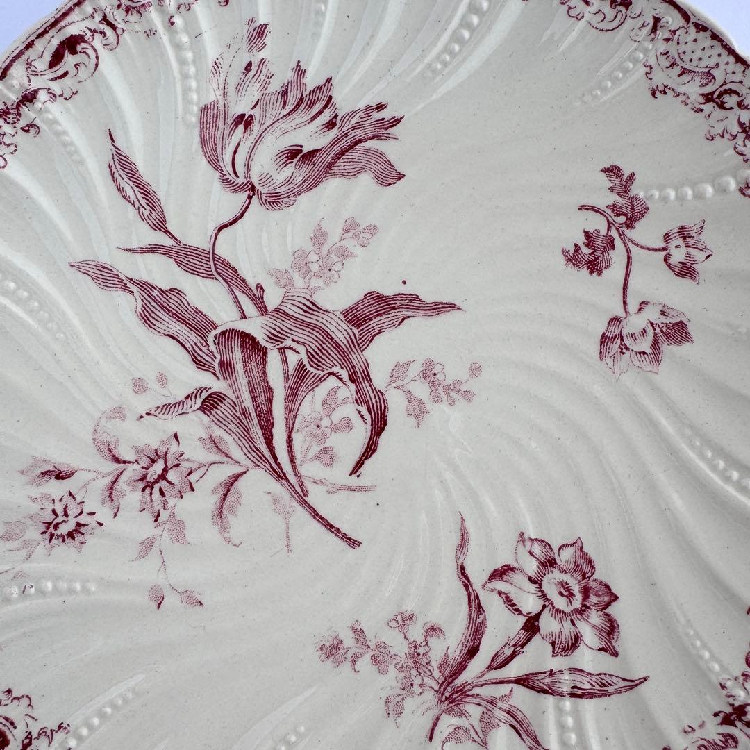 こ*マ様 フランスアンティーク　サルグミンヌ　Fontanges デザートプレー