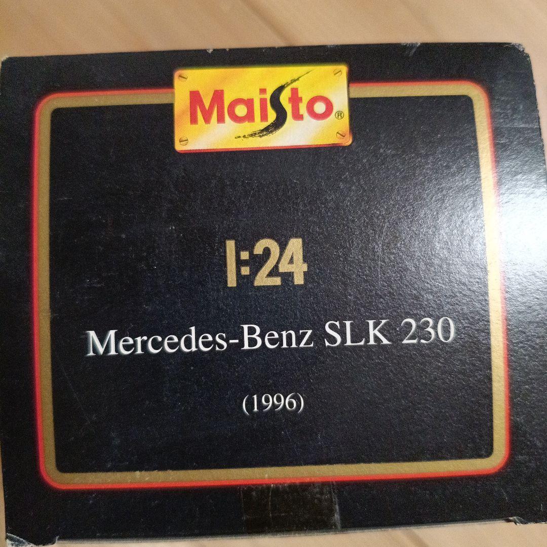 Maisto Mercedes-Benz SLK 230 1996年1:24銀色