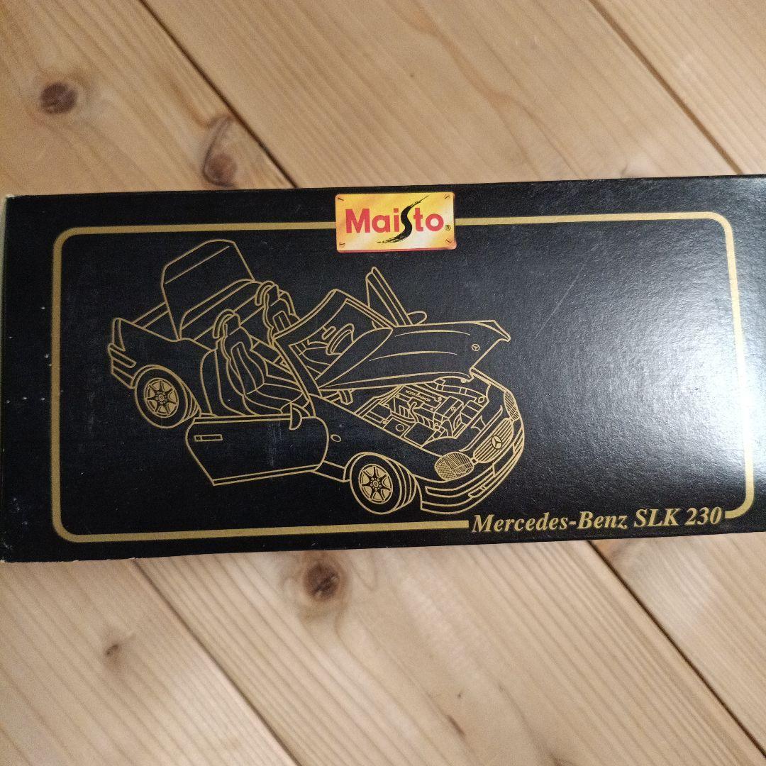 Maisto Mercedes-Benz SLK 230 1996年1:24銀色