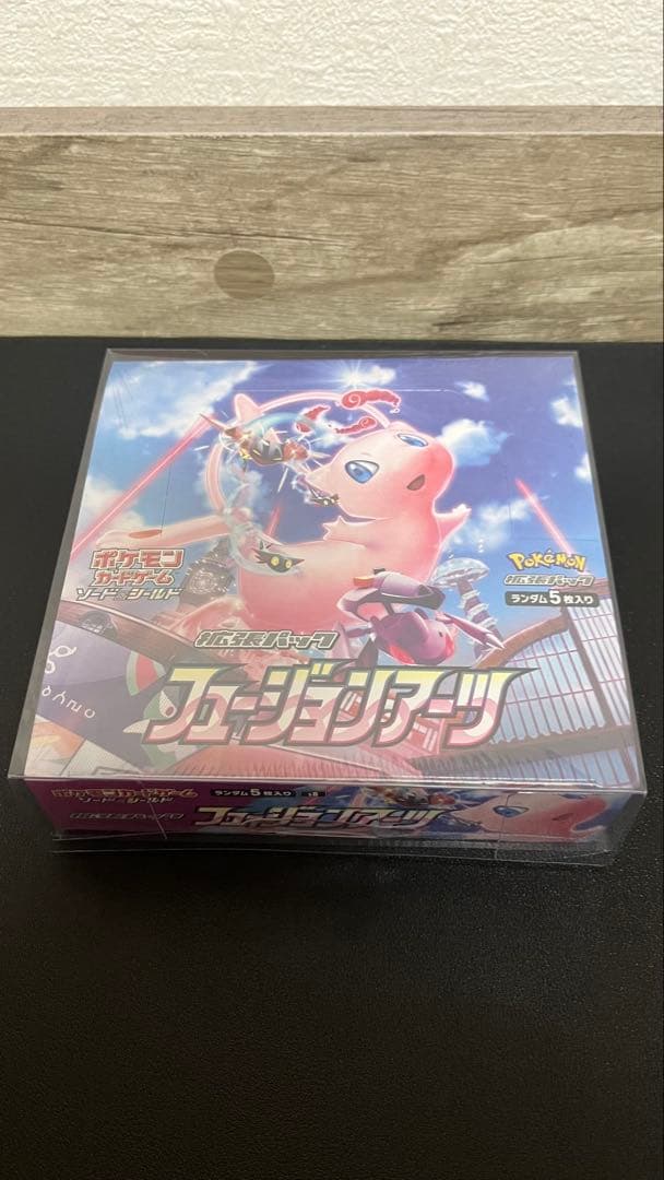 ポケモンカード　フュージョンアーツ　シュリンク付き