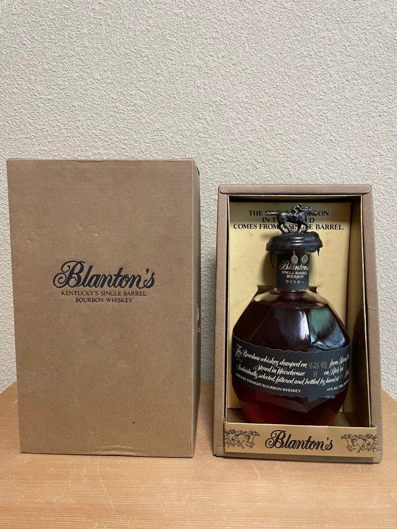 【マン】★未開栓　Blanton's シングルバレル バーボン 750ml