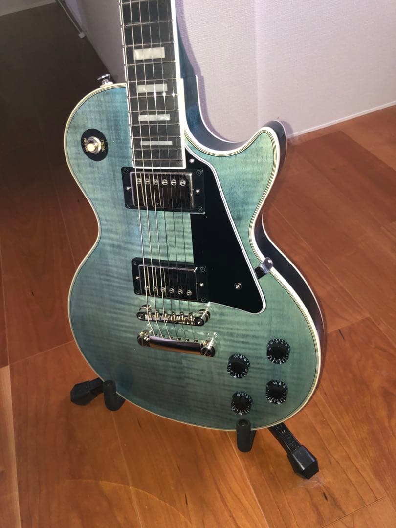エピフォン/レスポールカスタム（Transparent Blue）