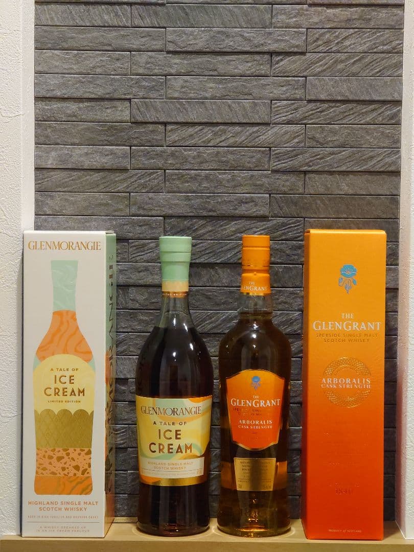 新品未開封 Glenmorangie IceCream & Glen Grant