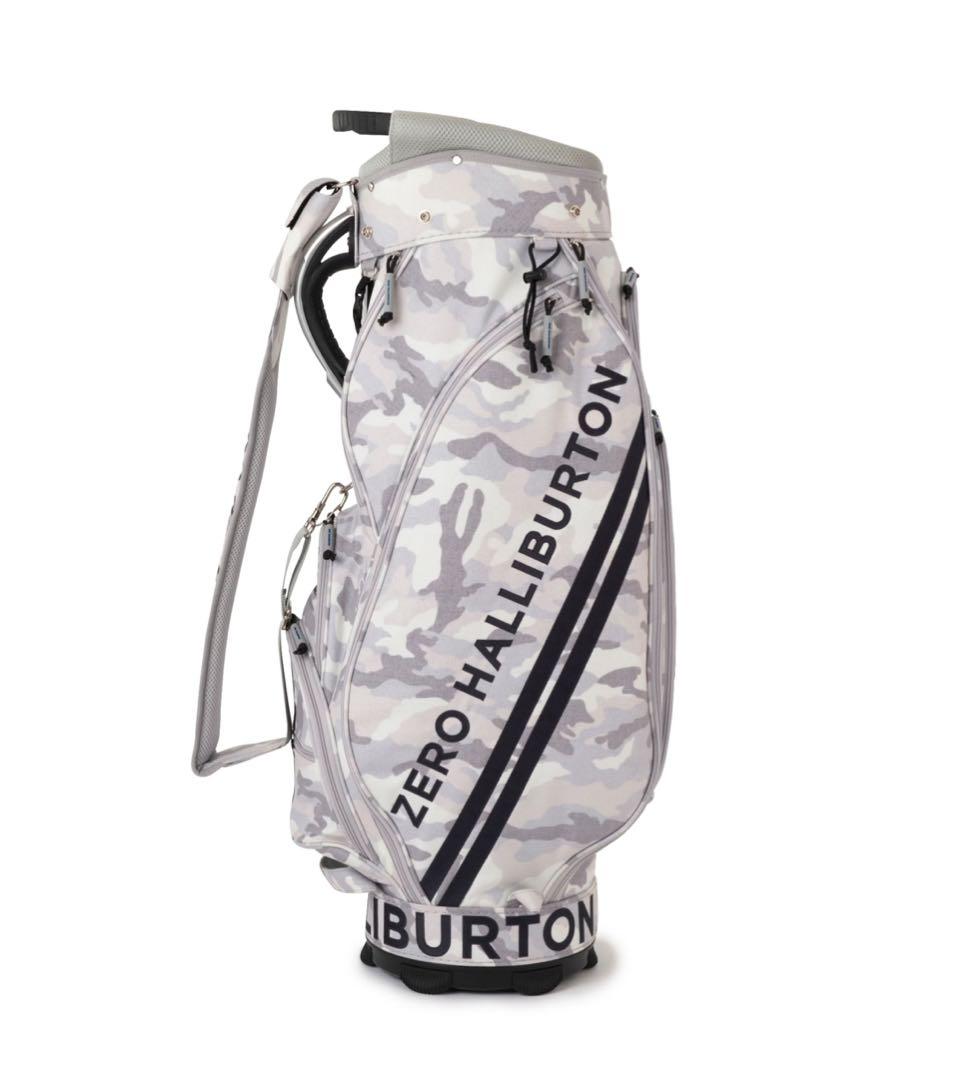 新品未使用品 ゼロハリバートン キャディーバック ホワイトカモ