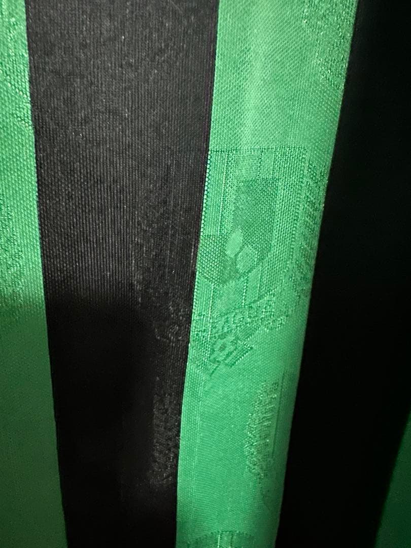 希少 読売ヴェルディ川崎 サッカー長袖ユニフォームシャツ Jリーグ