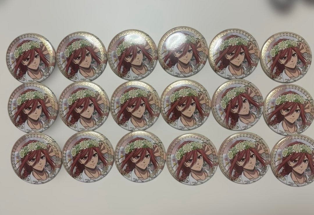 千切豹馬 Flowercrown 缶バッジまとめ