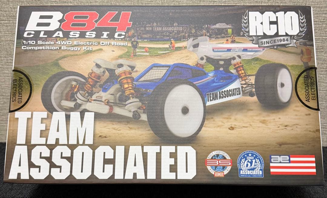 アソシエイテッドRC10B84クラシックキット 新品未開封品 希少