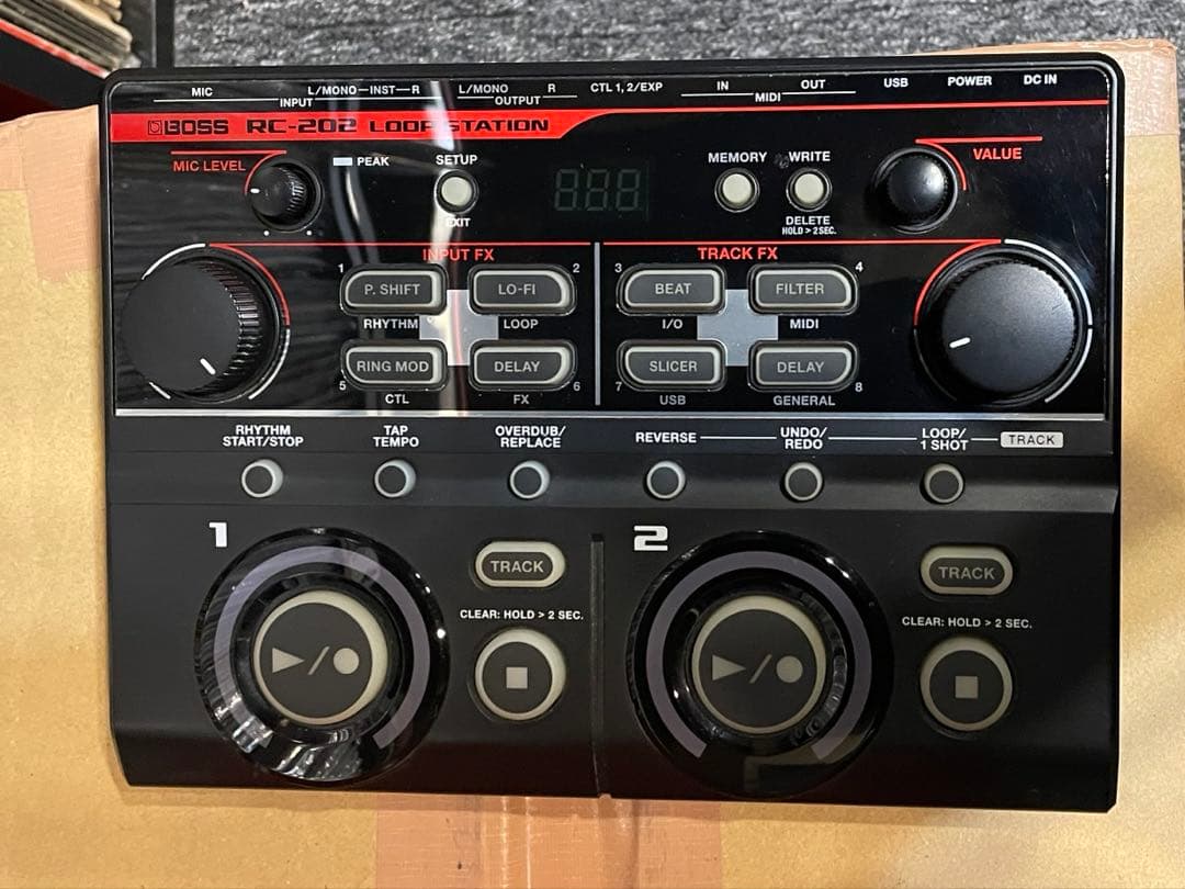 Boss loop station RC-202 完動品