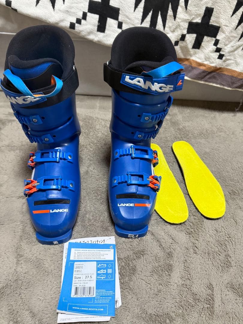 スキーブーツ　ラング RS90 27.5㎝