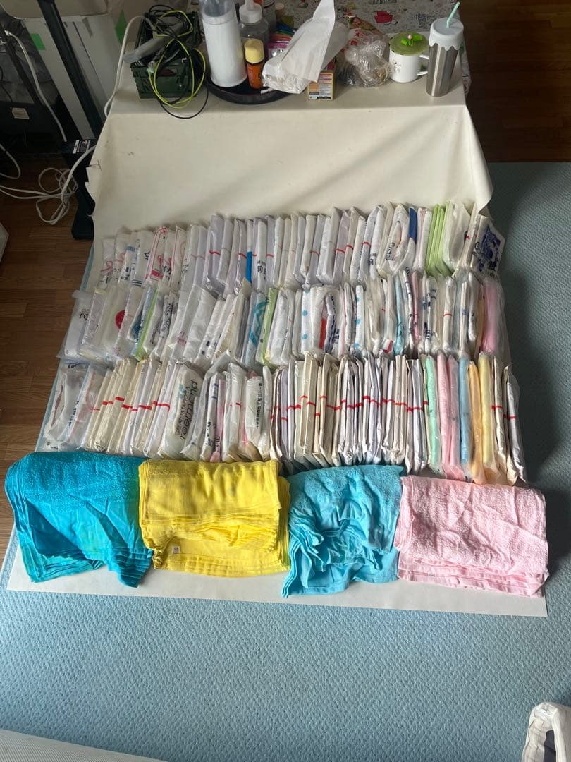 タオル 大量 約12Kg 222枚 粗品タオル 温泉タオル 企業名入 挨拶タオル