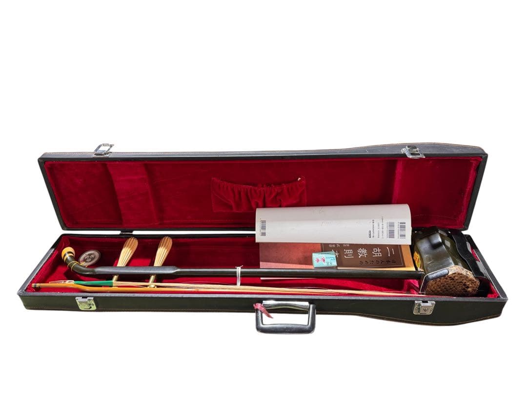 中国　二胡 紅木 中国楽器 現状品