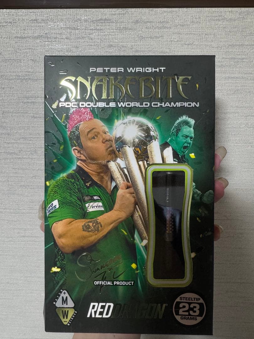 RED DRAGON ピーター・ライト 23g ダーツ