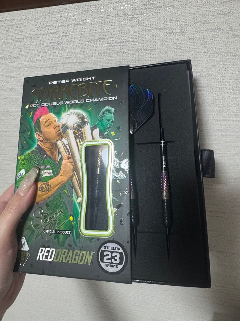 RED DRAGON ピーター・ライト 23g ダーツ