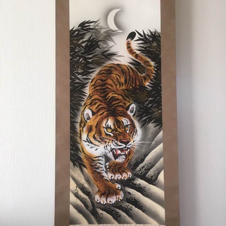 ♦︎掛け軸♦︎ 猛虎