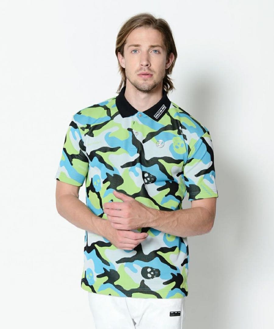 美品 ★ MARK&LONA セットアップ ポロ ショーツ ハーフパンツ