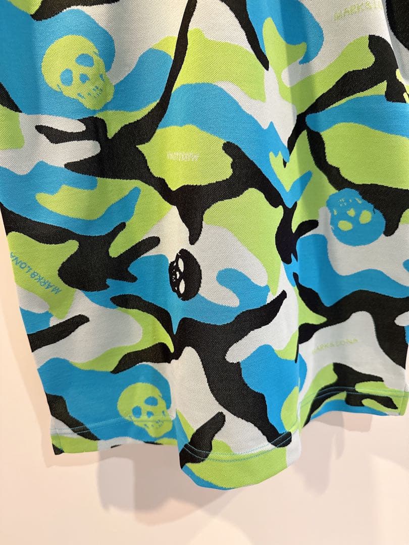 美品 ★ MARK&LONA セットアップ ポロ ショーツ ハーフパンツ