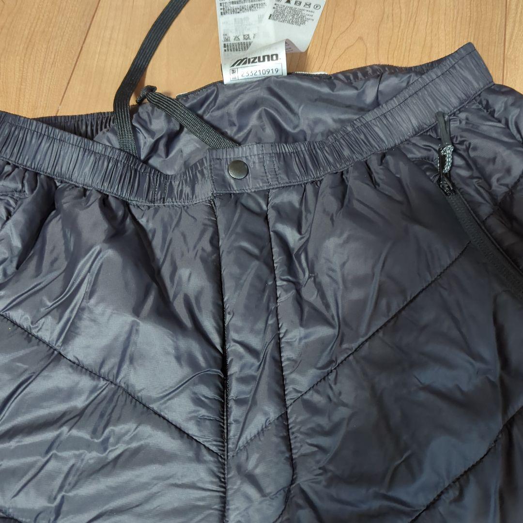 ミズノ　インサレーションミドルパンツ　Lサイズ　ブラック　MIZUNO