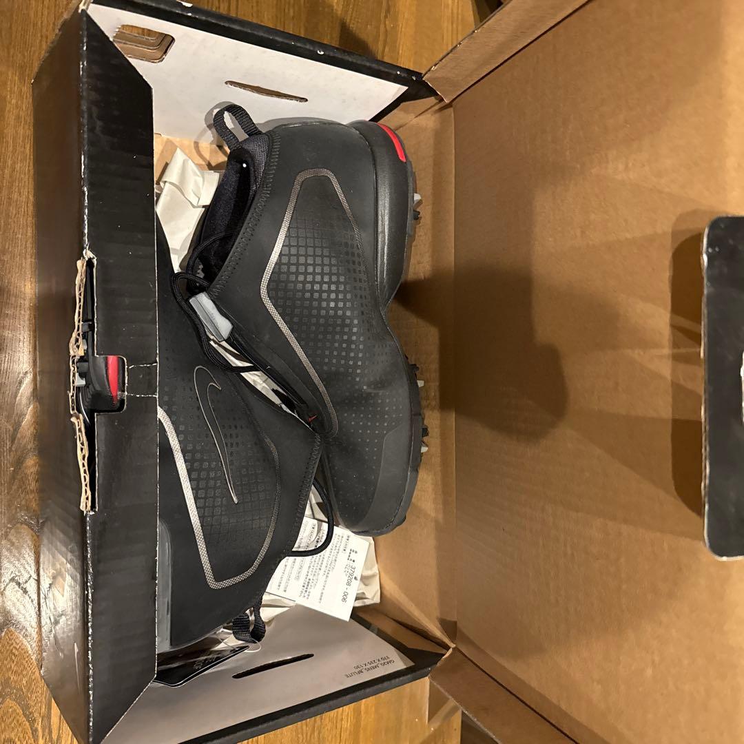 Nike ゴルフシューズ ジッパー付き 黒