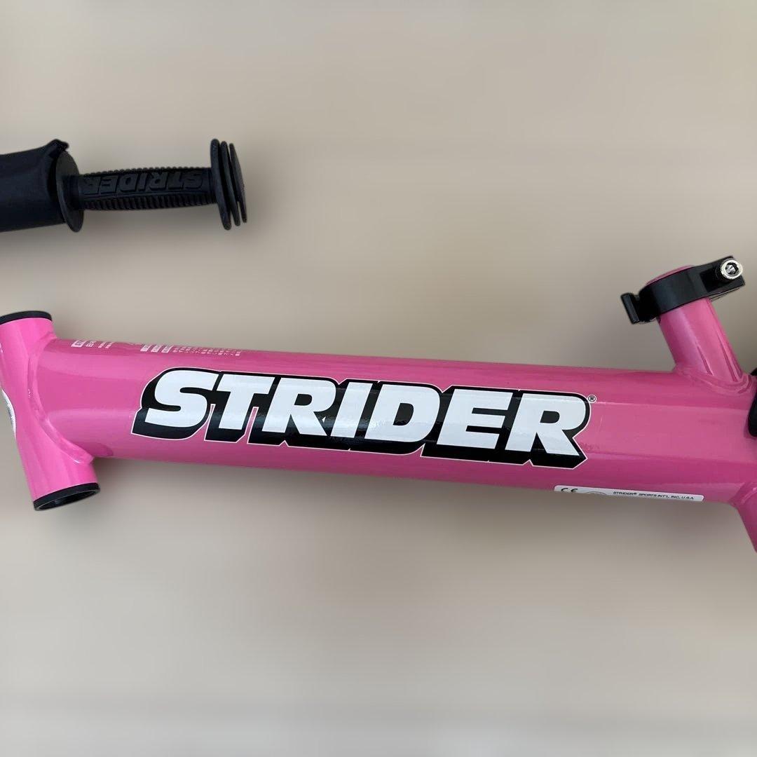 STRIDER バランスバイク ピンク 12インチスポーツモデル