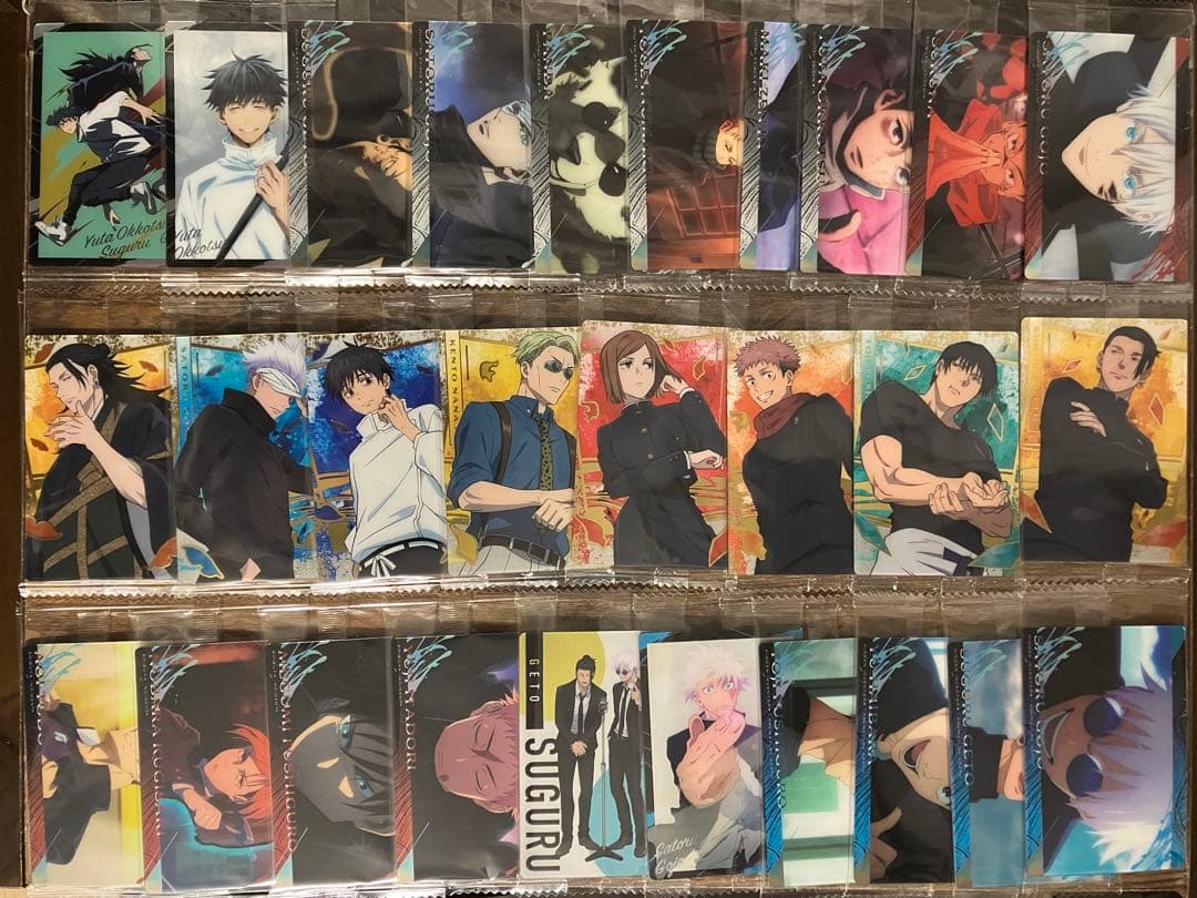 呪術廻戦ウエハース　特別弾　セミコンプ　28種