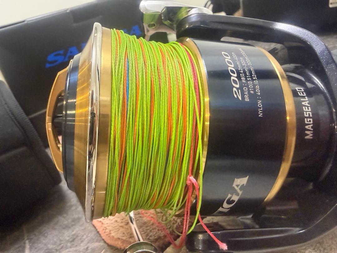 ダイワ 20ソルティガ 20000H リール　美品