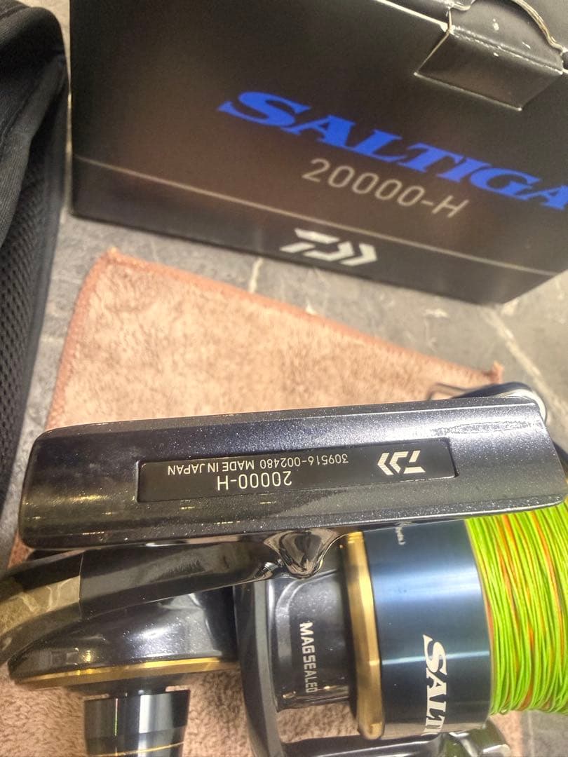 ダイワ 20ソルティガ 20000H リール　美品