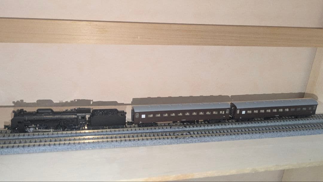 KATO 2016-9 D51標準形 客車2両付き(最後尾のLED点灯)