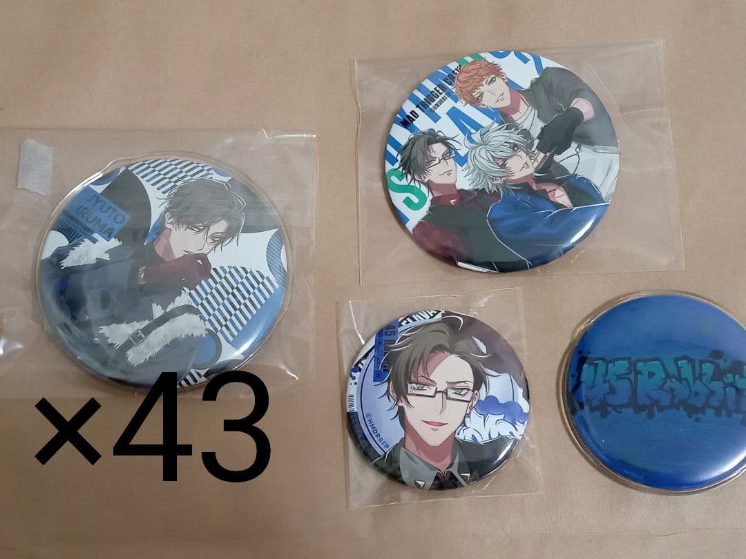 入間銃兎 缶バッジ ヒプマイ ヒプノシスマイク