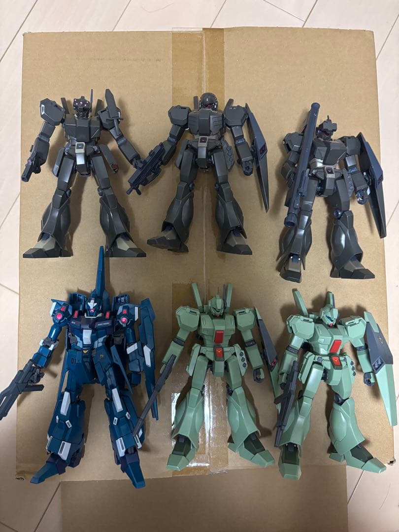 HG ジェガン リゼル シルヴァ・バレト ガンプラ セット
