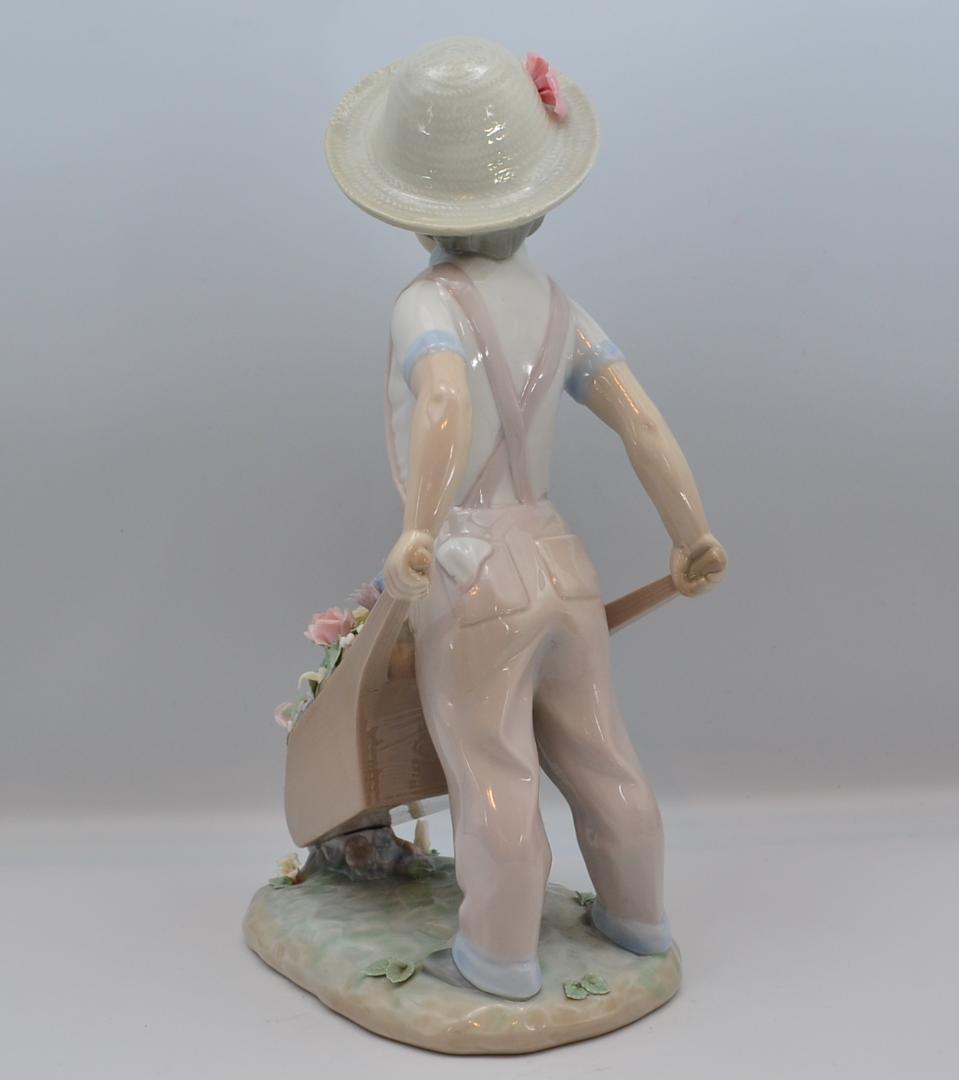 花車　＃1283　★リヤドロ　スペイン　ポーセリン　ヴィンテージ　欠けあり