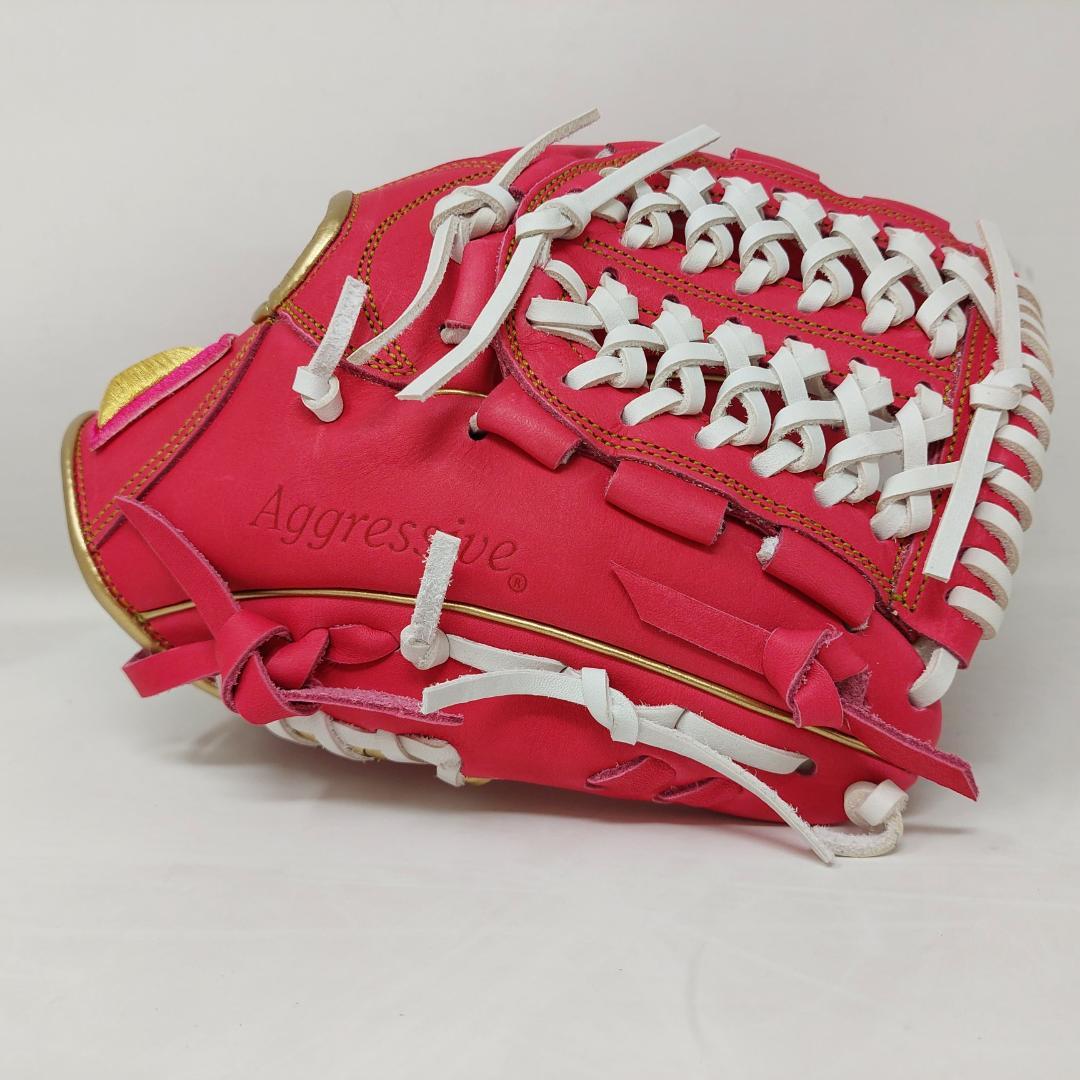 久保田スラッガー 少年軟式オーダーグラブ ピンク J4型 右投げ