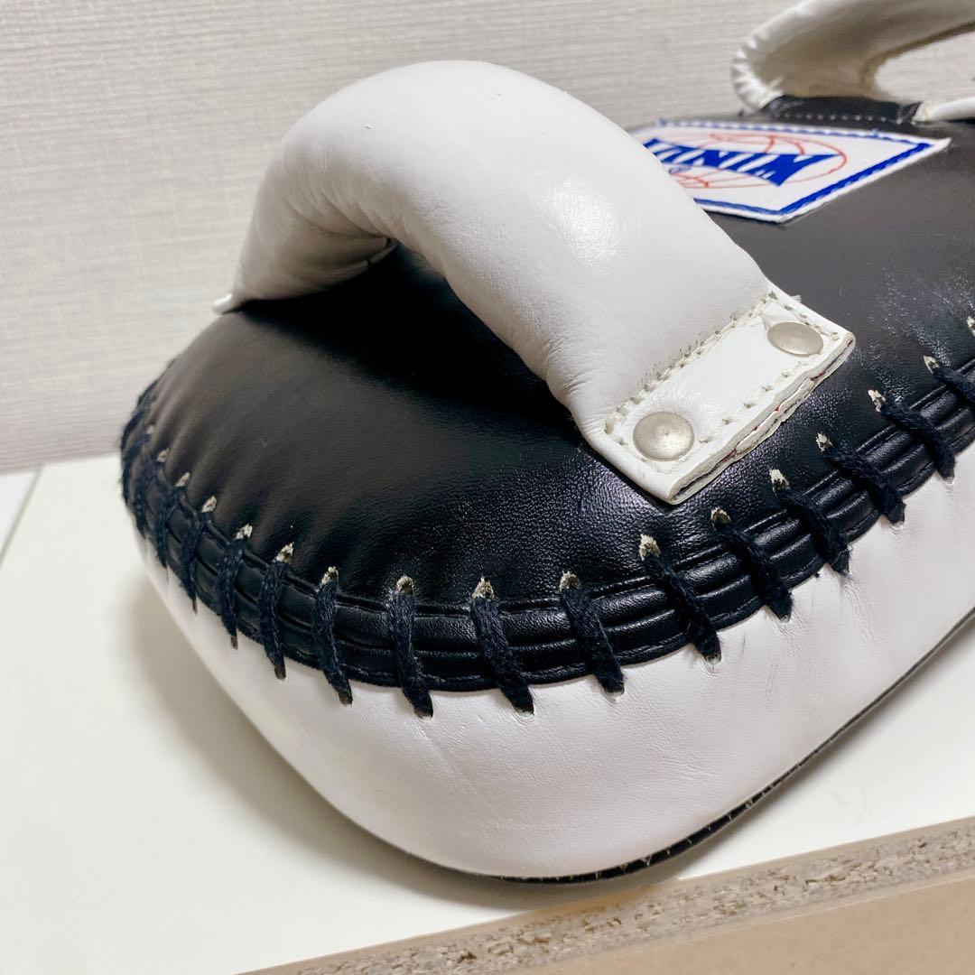 【プロ仕様】 WINDY KP-8 キックミット 2個セット 本革製 牛革