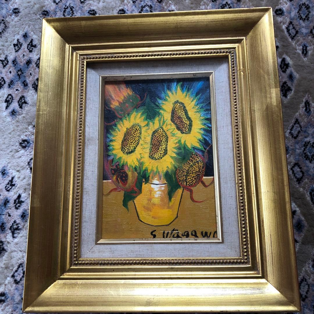 歌川　正国(五位野　正)先生の手描き油絵　一点物　ブラックフライデー値下げ