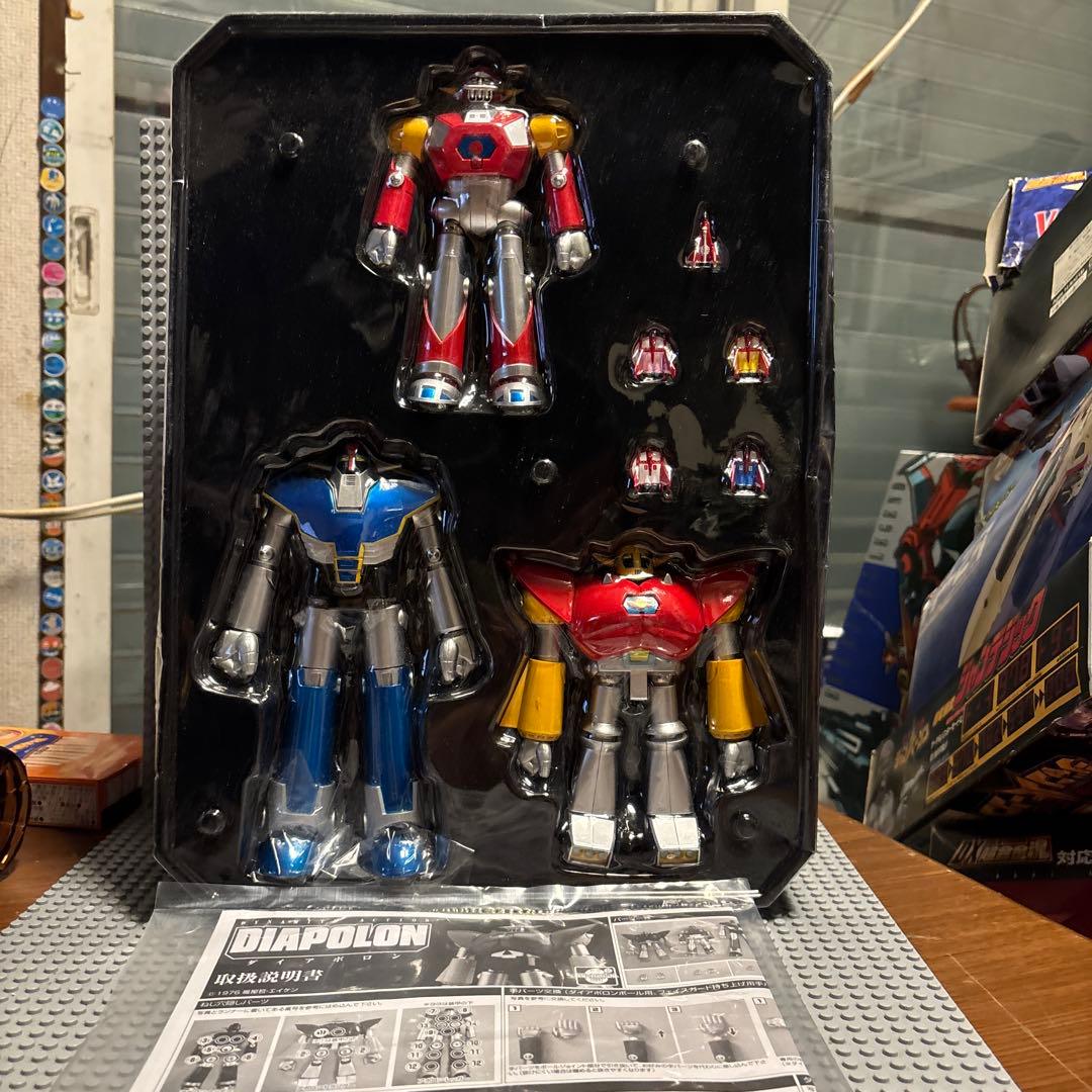 【箱無し】エボリューショントイ　ダイナマイトアクションUFOロボダイアポロン