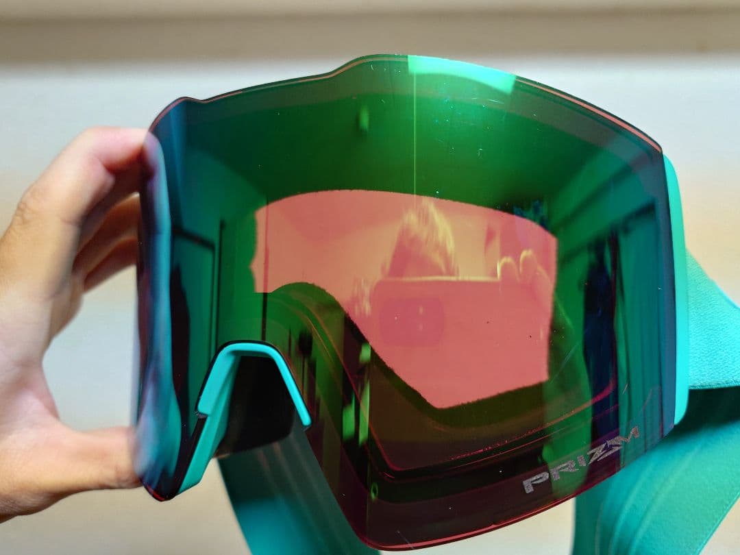 スキー・スノーボード用ゴーグル グリーン