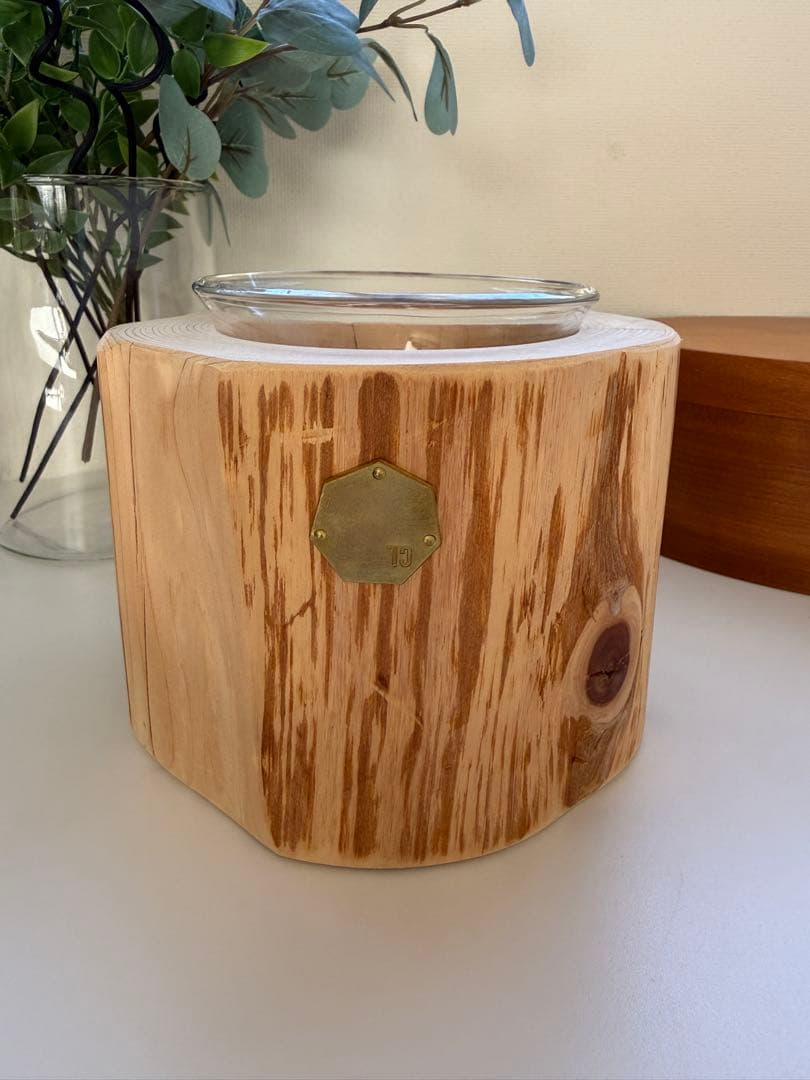 Cul de Sac-JAPON／カルデサックジャポン ／ペットテーブルヒバ丸太