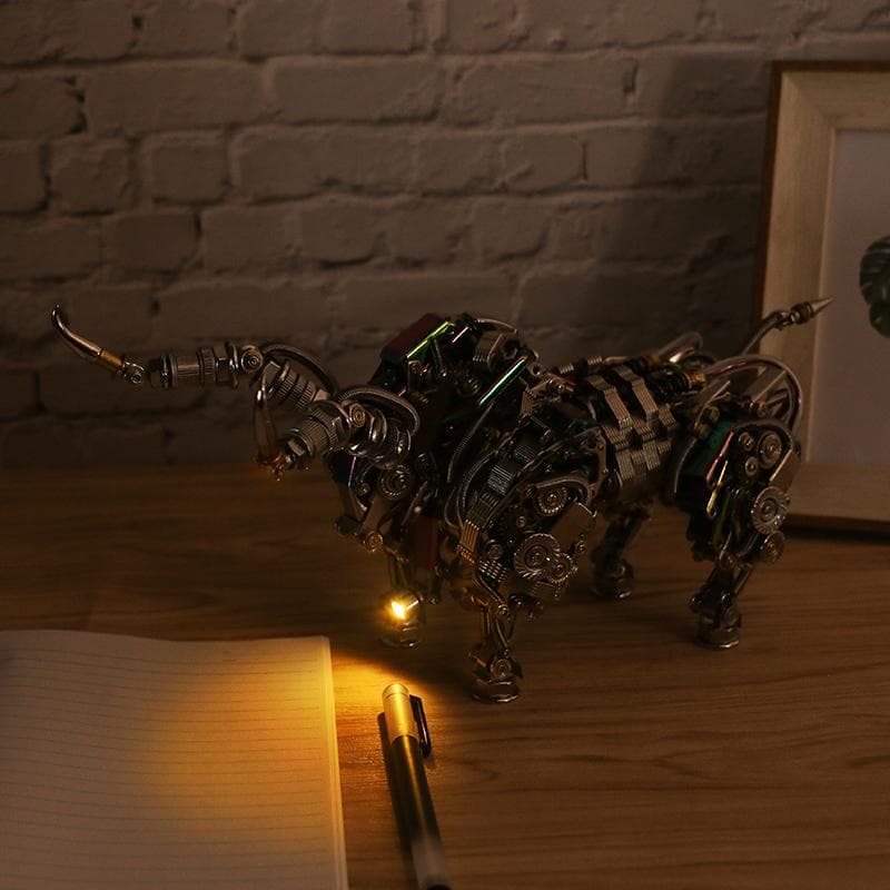 未組立品　3Ｄステンレス鋼組立メカ　木牛流馬