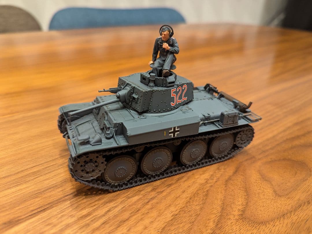 プラモデル 1/35 ドイツ軽戦車 38t E/F型