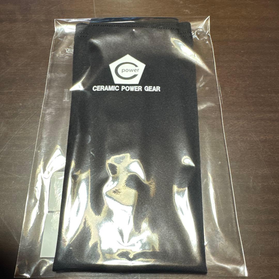 セラミックパワーギア アームスリーブ 1番人気手首ロゴ！