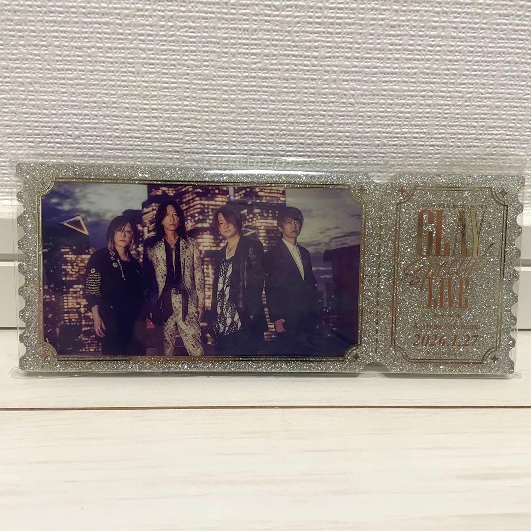 GLAY ローソンライブ 記念 アクリルブロック