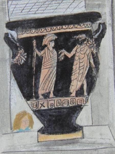 香月泰男、ニューヨーク（１２）、希少画集画、新品高級額、額装付、状態良好