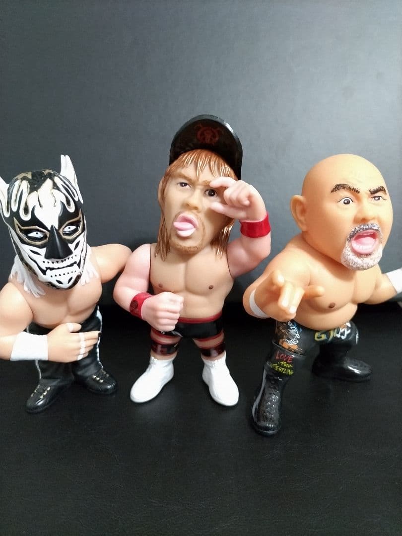 内藤哲也　エル・デスペラード　武藤敬司　フィギュア　新日本プロレス　NOAH