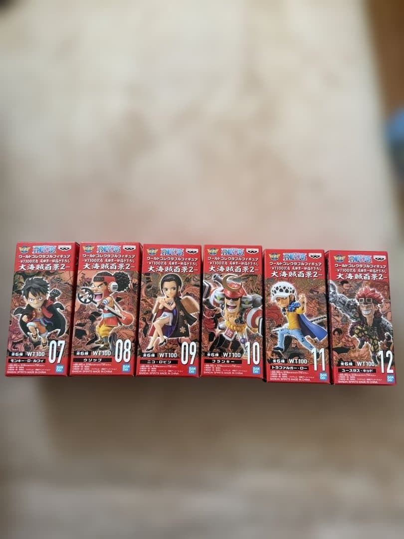 ワンピース　ワーコレ　大海賊百景　コンプセット