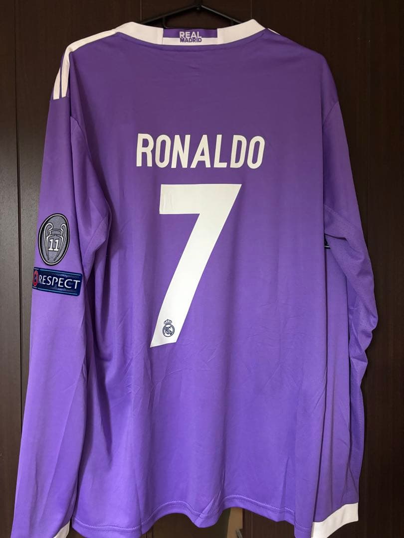 レアル・マドリード ロナウド 紫ユニ 16/17 cl決勝