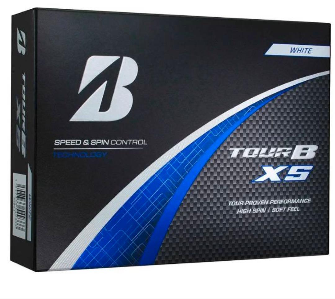 ブリヂストン ゴルフボール TOUR B XS ホワイト 全33個