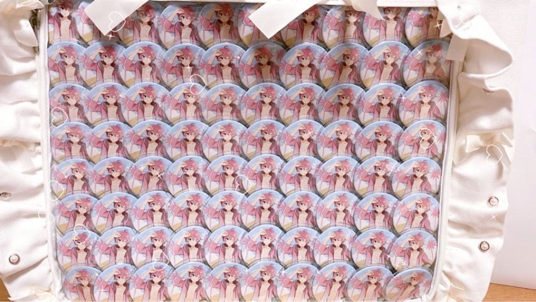 すとめも9さとみ缶バッジ